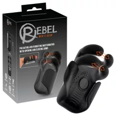   Rebel - παλλόμενος, δονητικός αυνανιστής (μαύρο)