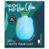 ROMP Rose Glow - διεγέρτης κλειτορίδας με κύματα αέρα (μπλε)