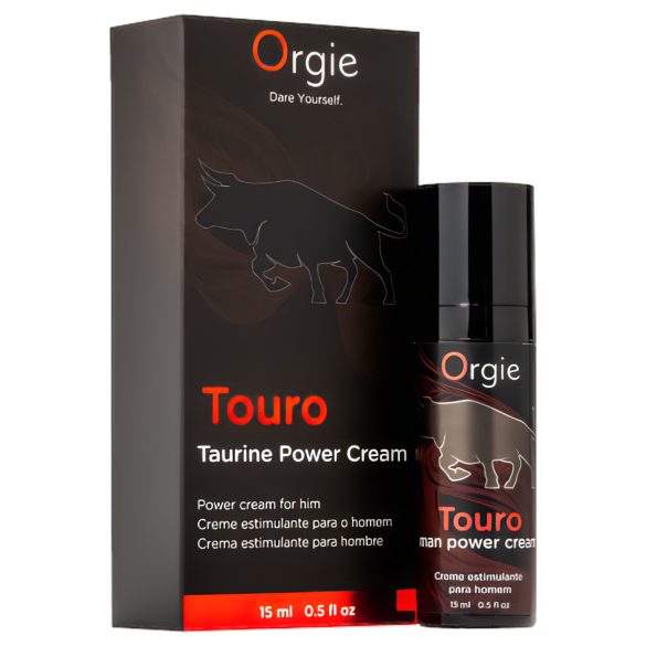 Orgie Touro Power - ενισχυτική κρέμα στύσης (15ml)