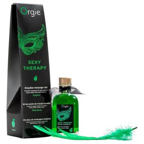 Orgie Sexy Therapy - σετ μασάζ - μήλο