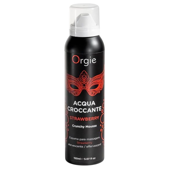 Orgie Acqua Croccante - αφρός μασάζ - φράουλα (150ml)