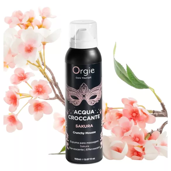 Orgie - αφρός μασάζ - άρωμα άνθος κερασιάς - 150ml