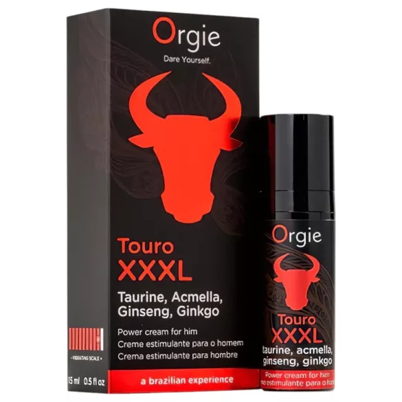 Orgie Touro XXXL - κρέμα ενίσχυσης στύσης για άνδρα - 15ml
