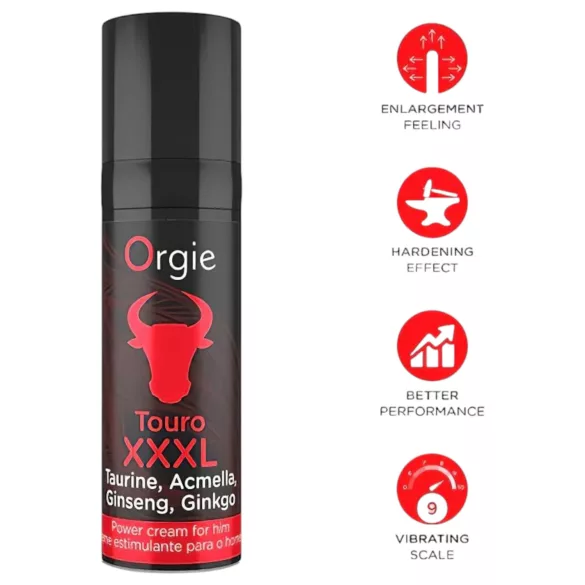 Orgie Touro XXXL - κρέμα ενίσχυσης στύσης για άνδρα - 15ml