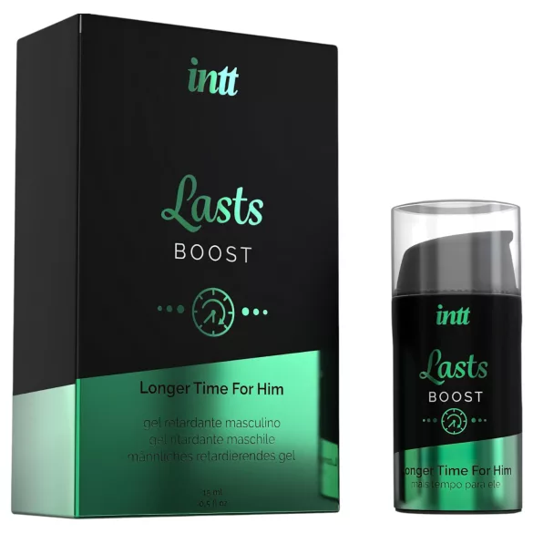 intt Lasts Boost - σπρέι καθυστέρησης και ενίσχυσης στύσης (15 ml)