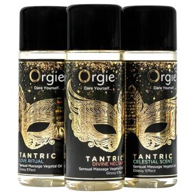   Orgie Tantric - σετ αισθησιακών ελαίων μασάζ (3x30ml)