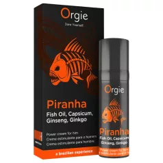   Orgie Piranha Power Cream - Διεγερτική Κρέμα για Άνδρες (15 ml)