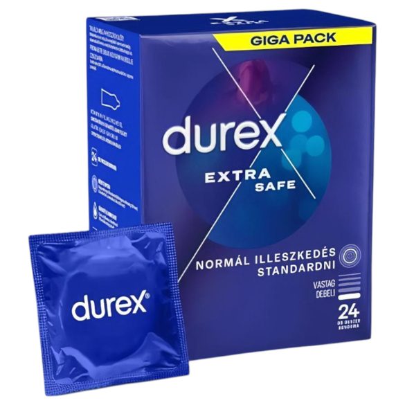 Durex Extra Safe - ασφαλή προφυλακτικά (24τεμ)