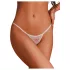 Obsessive Weddya Bride - ανοιχτό στρινγκ (λευκό) - L/XL