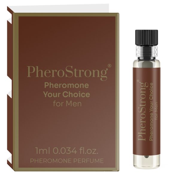 PheroStrong Your Choice - άρωμα φερομόνης για άνδρες (1ml)