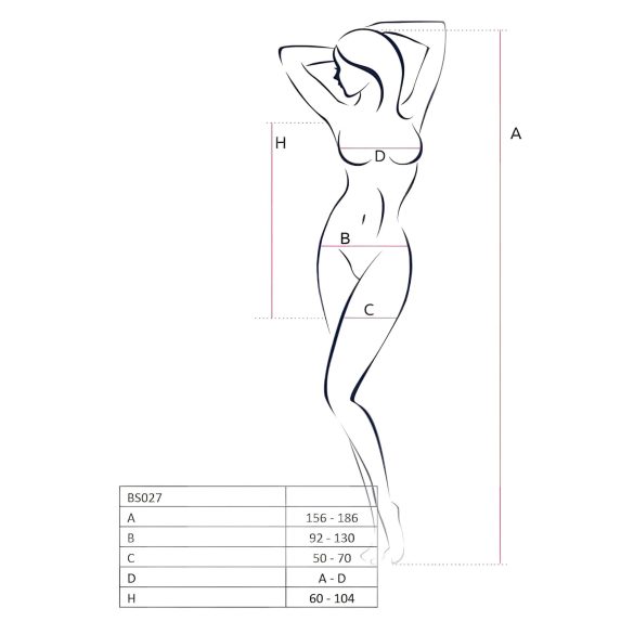 Passion - μίνι φόρεμα διχτυωτό - κόκκινο - S-L