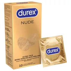   Durex Nude - λεπτά προφυλακτικά - 10 τεμάχια