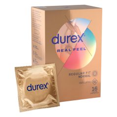   Durex Real Feel - προφυλακτικά χωρίς λάτεξ (16 τεμ)