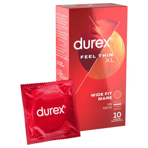Durex Feel Thin XL - αληθινή αίσθηση προφυλακτικά (10τεμ)