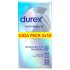Durex Invisible Regular Fit - λεπτό προφυλακτικό (2x10τεμ)