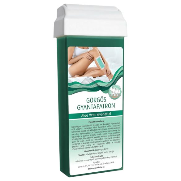 Κερί σε ρολέτα με μεγάλη κεφαλή (100ml) - αλόη βέρα