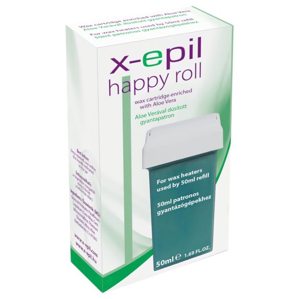 X-Epil Happy Roll - ρολέτα κεριού (50ml) - αλόη βέρα