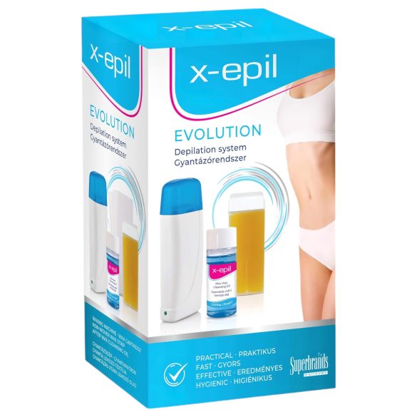 X-Epil Evolution - σετ αποτρίχωσης