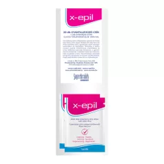   X-Epil - ταινίες αποτρίχωσης υφασμάτινες 20τμχ + μαντηλάκια με λάδι 2τμχ