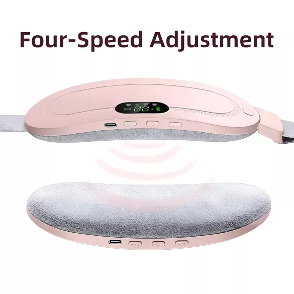 EMS - ζώνη μασάζ περιόδου επαναφορτιζόμενη - ροζ