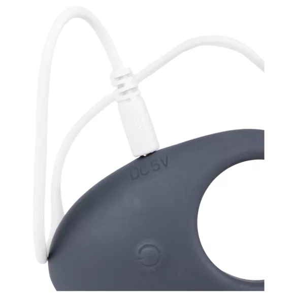 Desirel Halo - ανδρικό δαχτυλίδι πέους δόνησης - έξυπνο - μαύρο