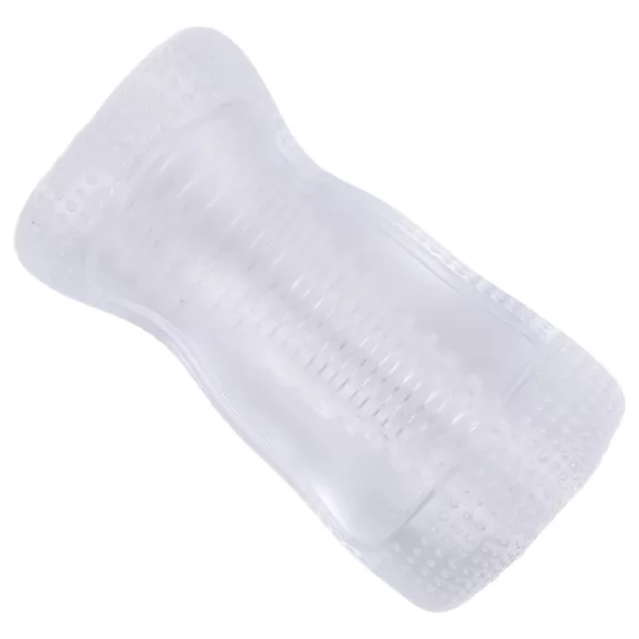 Desirel Vertigo - Δονητής με ραβδώσεις, διάφανο εσωτερικό