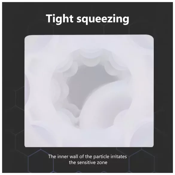 Lonely - ανδρικό masturbator με αναρρόφηση, θέρμανση & ήχο - λευκό