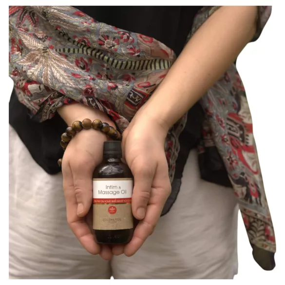 Coconutoil - βιολογικό λάδι μασάζ & οικεία χρήση - 80ml