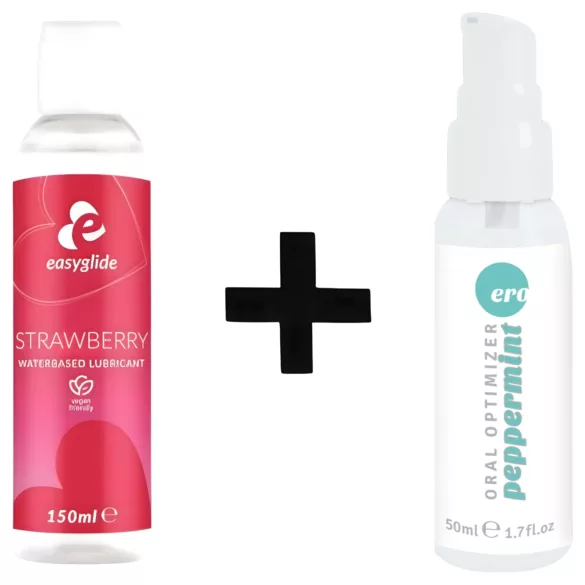 Στοματικό σεξ - σετ για ζευγάρια - τζελ και λιπαντικό