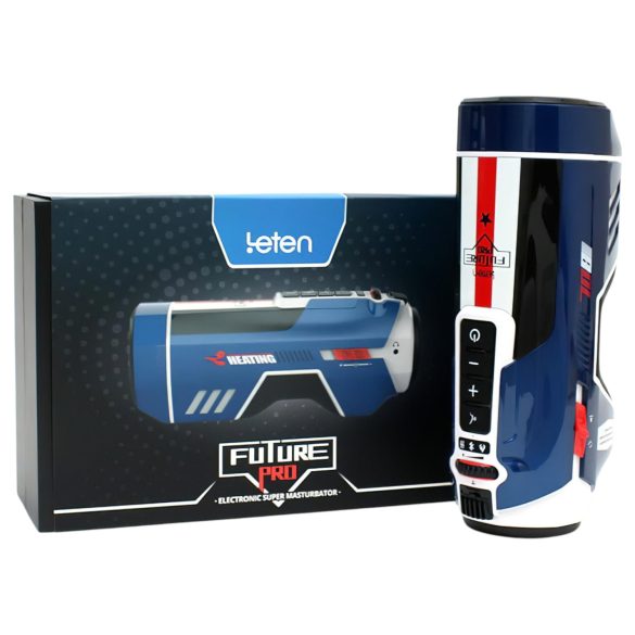 Leten SM Future Pro - διχτυωτός ωθητικός, στεναγμών, συσφιγκτικός, θερμαντικός αυνανιστής (μπλε)