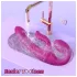 SEX HD Co-op Bliss - δονητής strap-on με κλειτοριδική δόνηση - μοβ
