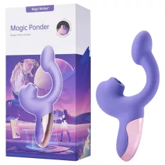   Magic Motion Magic Ponder - δονητής rabbit 2σε1 με δόνηση κλειτορίδας - μωβ