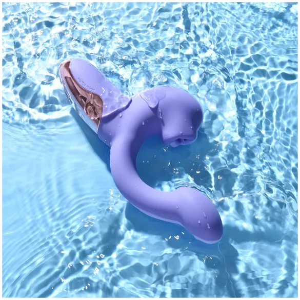 Magic Motion Magic Ponder - δονητής rabbit 2σε1 με δόνηση κλειτορίδας - μωβ