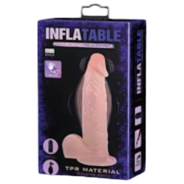 Baile Inflatable - φουσκωτός ρεαλιστικός δονητής (φυσικό)