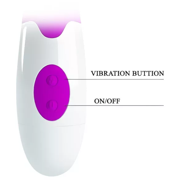 Pretty Love - δονητής με βραχίονα για κλειτορίδα - μοβ