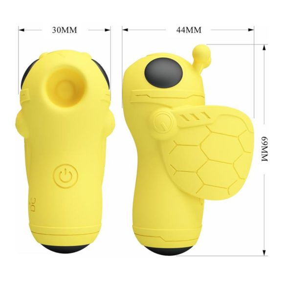 Pretty Love Magic Bee - δονητής δαχτύλου κλειτορίδας - κίτρινο