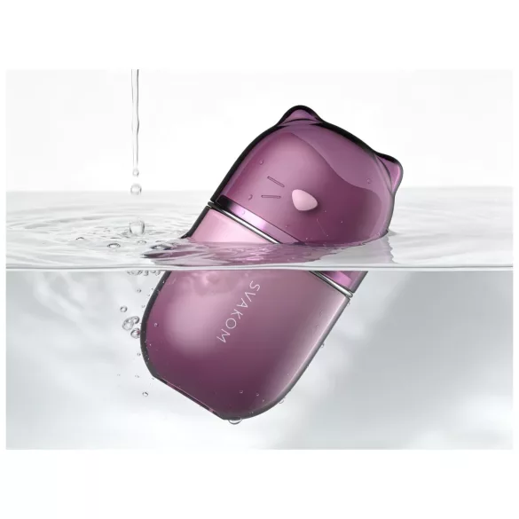 Svakom Klitty - δονητής με λειτουργία γλειψίματος (μωβ)