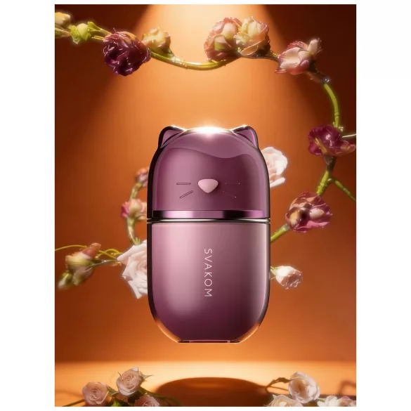 Svakom Klitty - δονητής με λειτουργία γλειψίματος (μωβ)