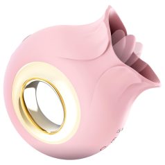   Sex HD French Kiss - γλειφιτζούρι δονητής (ροζ)