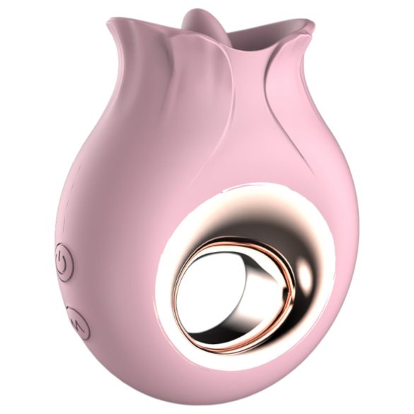 Sex HD - γυναικείος δονητής γλώσσας - δόνηση νυγλιστής - ροζ