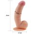 Lovetoy Ultra Soft - ελαστικό, ρεαλιστικό δονητής - 21,5 εκ (φυσικό)