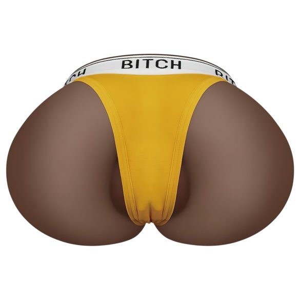 Lovetoy Streetgirl's 12 - τεχνητός κόλπος τορσό - tanga - σκούρο φυσικό χρώμα