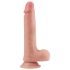 Lovetoy Nature Cock - διπλής στρώσης ρεαλιστικό δονητής - 20cm (φυσικό)