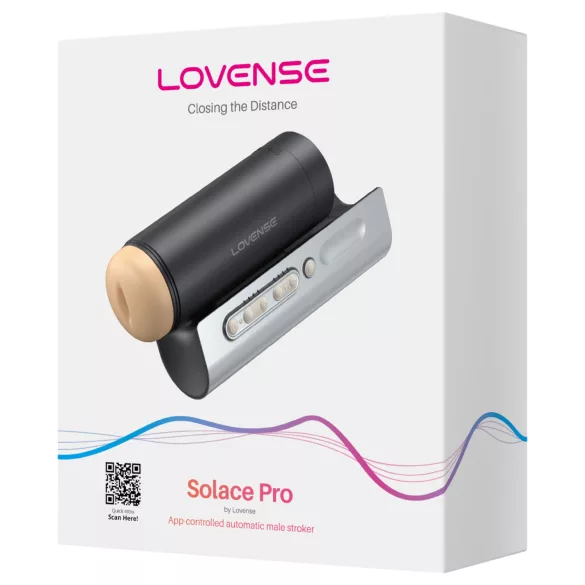 Lovense Solace Pro - Ελεγχόμενος μέσω εφαρμογής ανδρικός αυνανιστής (μαύρο)