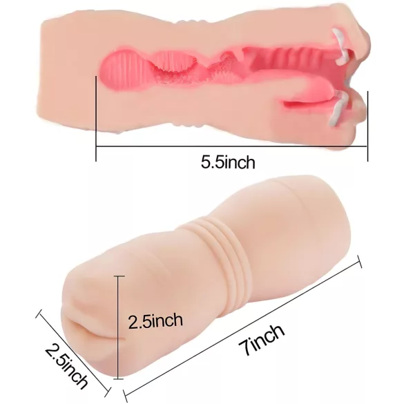 Tracy's Dog - ανδρικός masturbator στόμα με δόντια - ρεαλιστικό σιλικόνη φυσικό