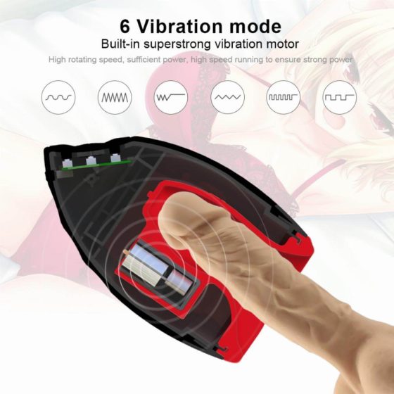 OTOUCH Chiven 2 - battery powered, waterproof, vibrating mouth masturbator (black)