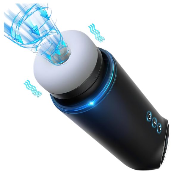 Λεοπάρδαλη - πάνω-κάτω, δονητικό μαλακτικό σύστημα (μαύρο)