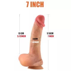   FeelSkin - ρεαλιστικό ομοίωμα πέους - φυσικό χρώμα 17,8cm