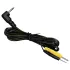 DG-LAB - καλώδιο ηλεκτροδίου από βύσμα jack 2,5 mm σε ακίδες 2 mm (μαύρο)