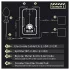 DG-LAB - διανομέας ηλεκτροδίων από υποδοχή 2,5 mm σε 2 mm (μαύρο)
